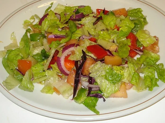 Wonder Ethiopian Restaurant — house salad