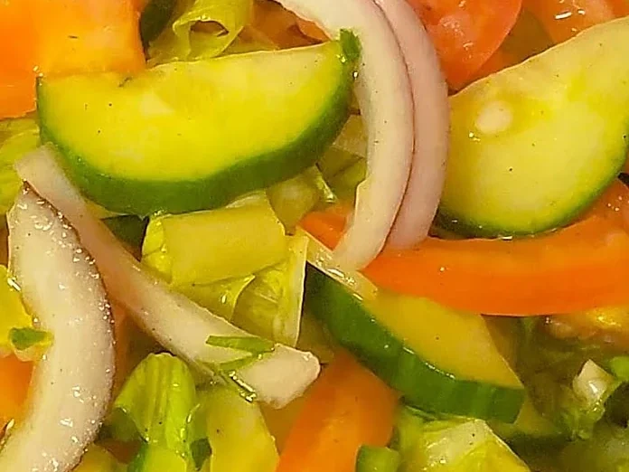 Wonder Ethiopian Restaurant — house salad