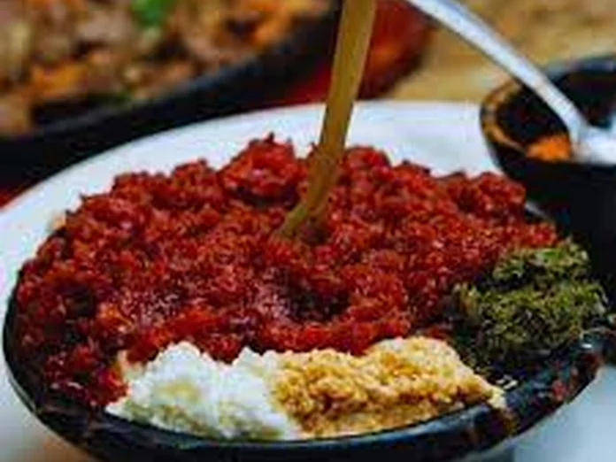 Wonder Ethiopian Restaurant — kitfo