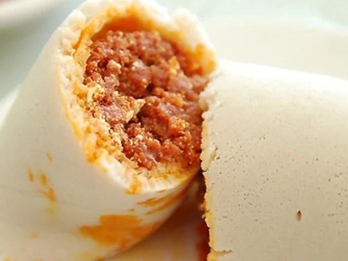 Wonder Ethiopian Restaurant — kitfo roll